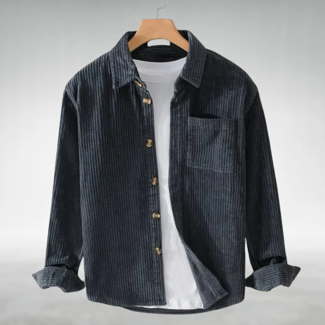 WILLIAM - Casual Corduroy Shirt