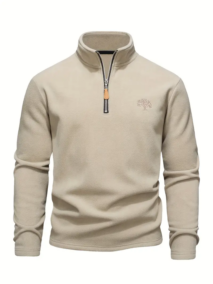 PHILIP – Fleece Half-Zip Sweatshirt