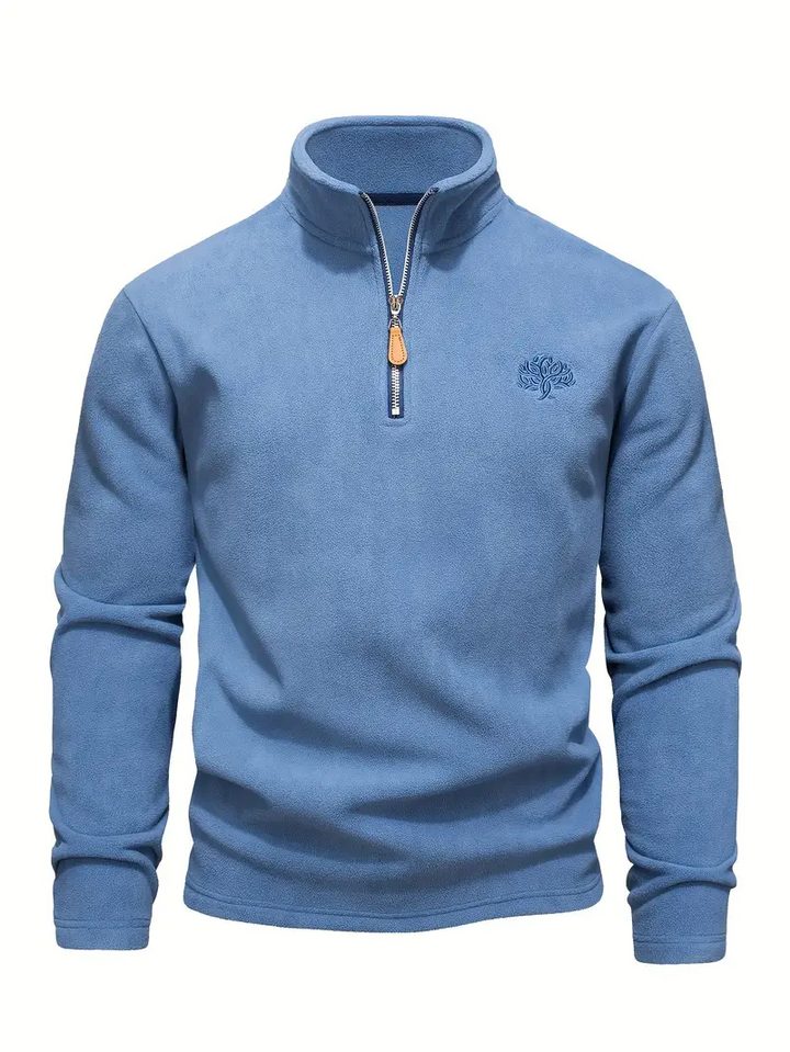 PHILIP – Fleece Half-Zip Sweatshirt