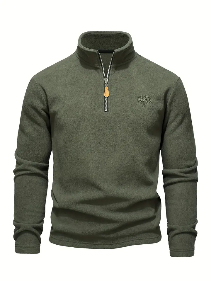 PHILIP – Fleece Half-Zip Sweatshirt