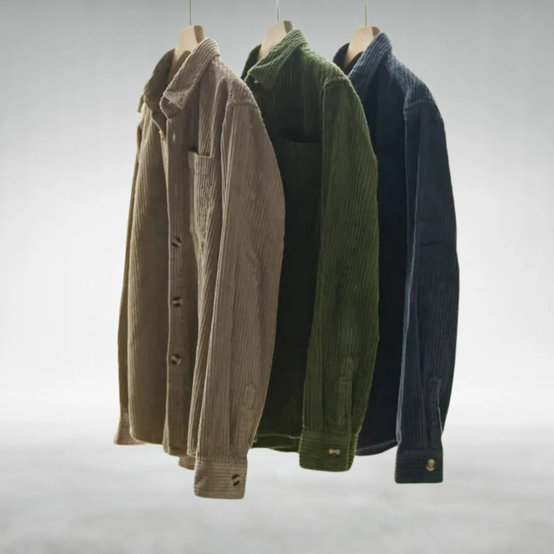 WILLIAM - Casual Corduroy Shirt