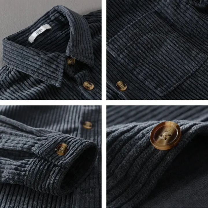 WILLIAM - Casual Corduroy Shirt