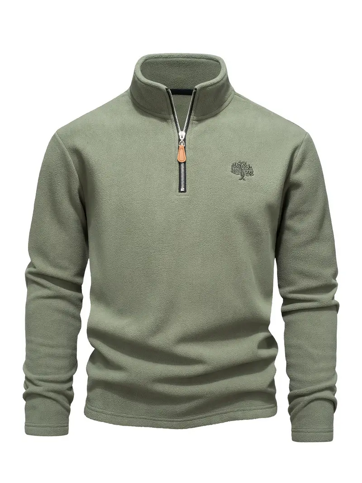 PHILIP – Fleece Half-Zip Sweatshirt