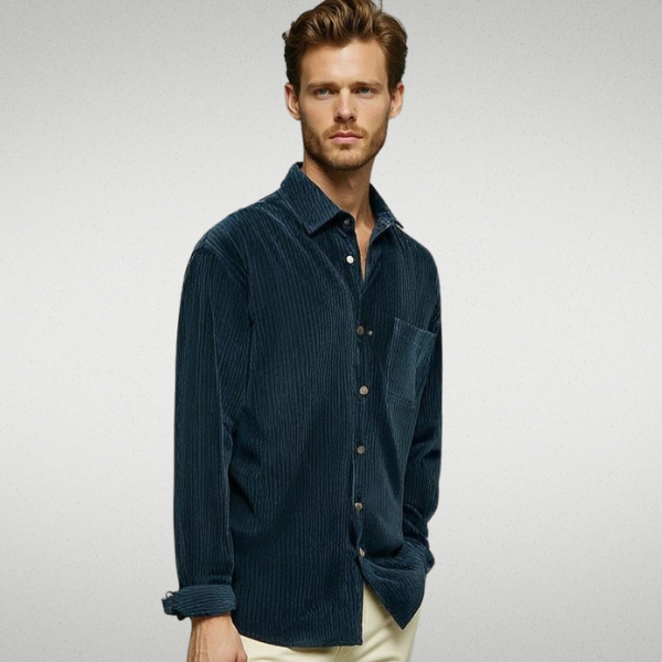 WILLIAM - Casual Corduroy Shirt