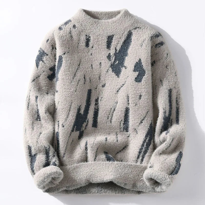 HANK - Mixed Knit Sweater