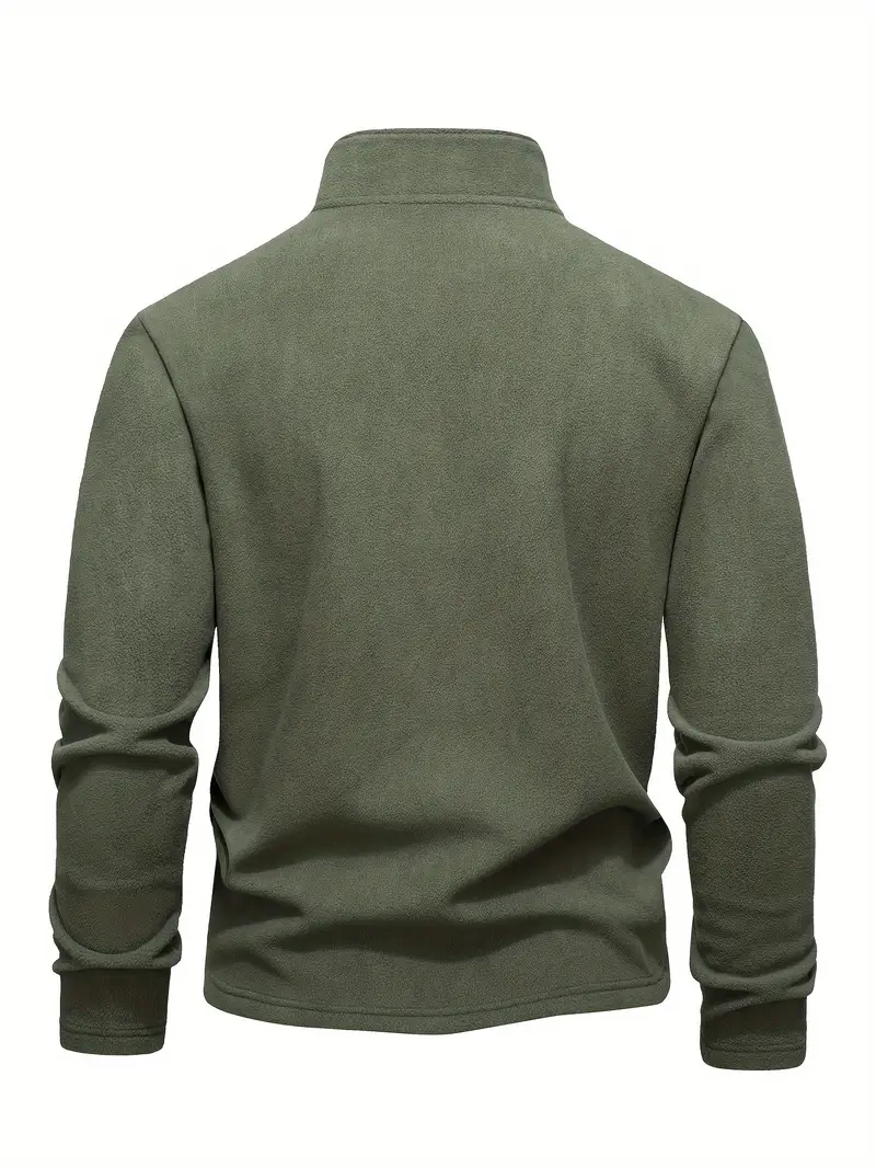 PHILIP – Fleece Half-Zip Sweatshirt