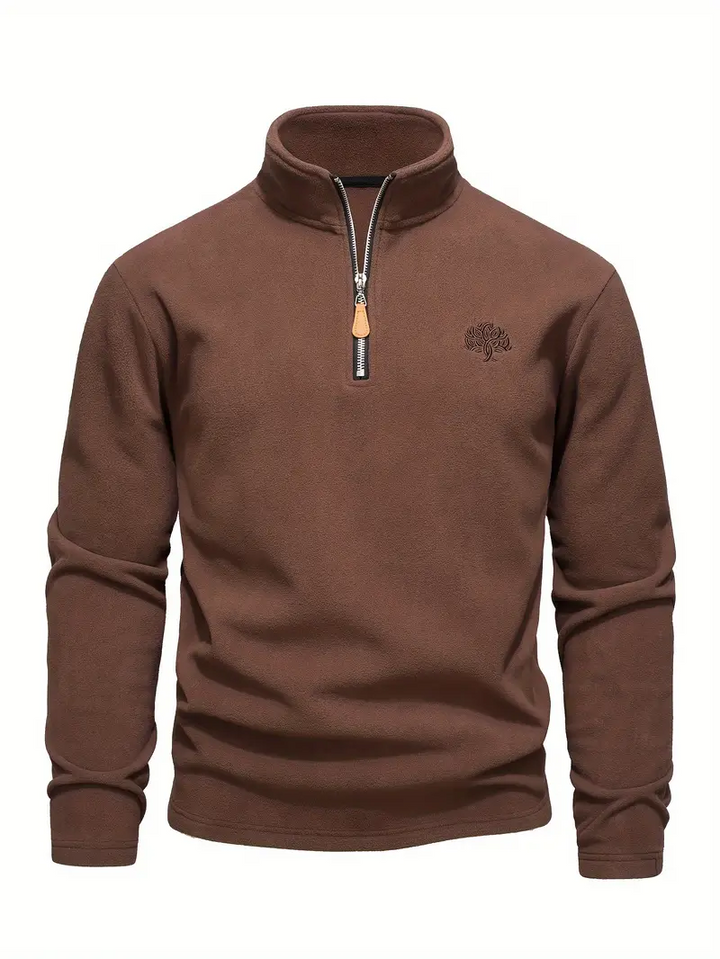 PHILIP – Fleece Half-Zip Sweatshirt