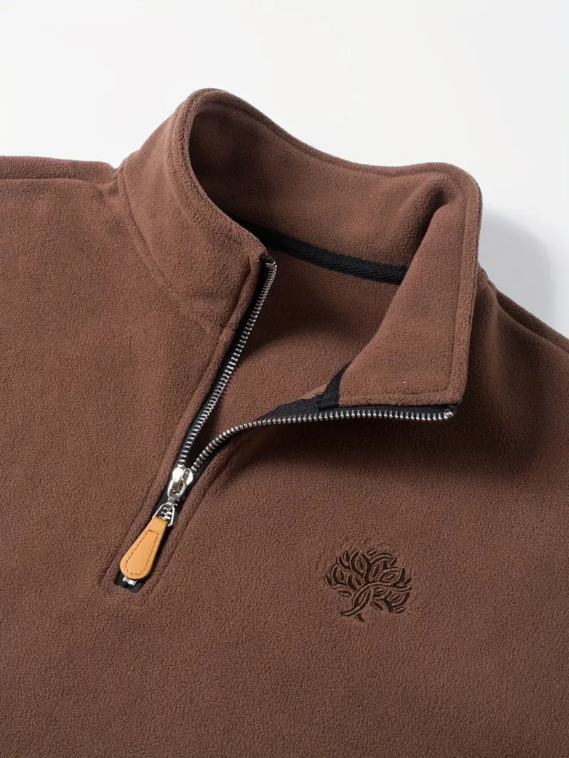 PHILIP – Fleece Half-Zip Sweatshirt