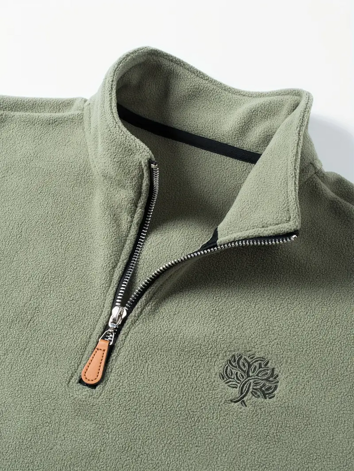 PHILIP – Fleece Half-Zip Sweatshirt