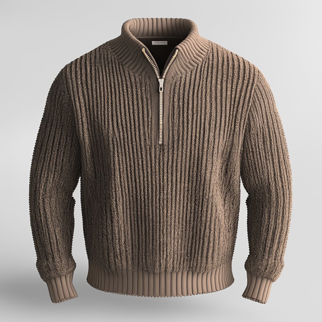 WILDER - Zippered Sweater For Men's